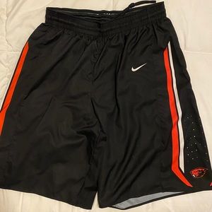 Nike Black Large Oregon State Shorts